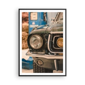 Plakát v černém rámu - Setkání s legendou - 70x100 cm