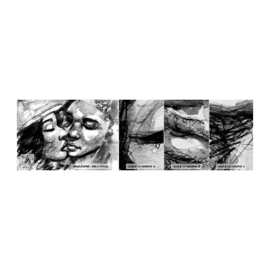 Vzor Fototapety Premium Canvas - Něžný okamžik - Polibky, Milovat, Milenci - 100x30 cm