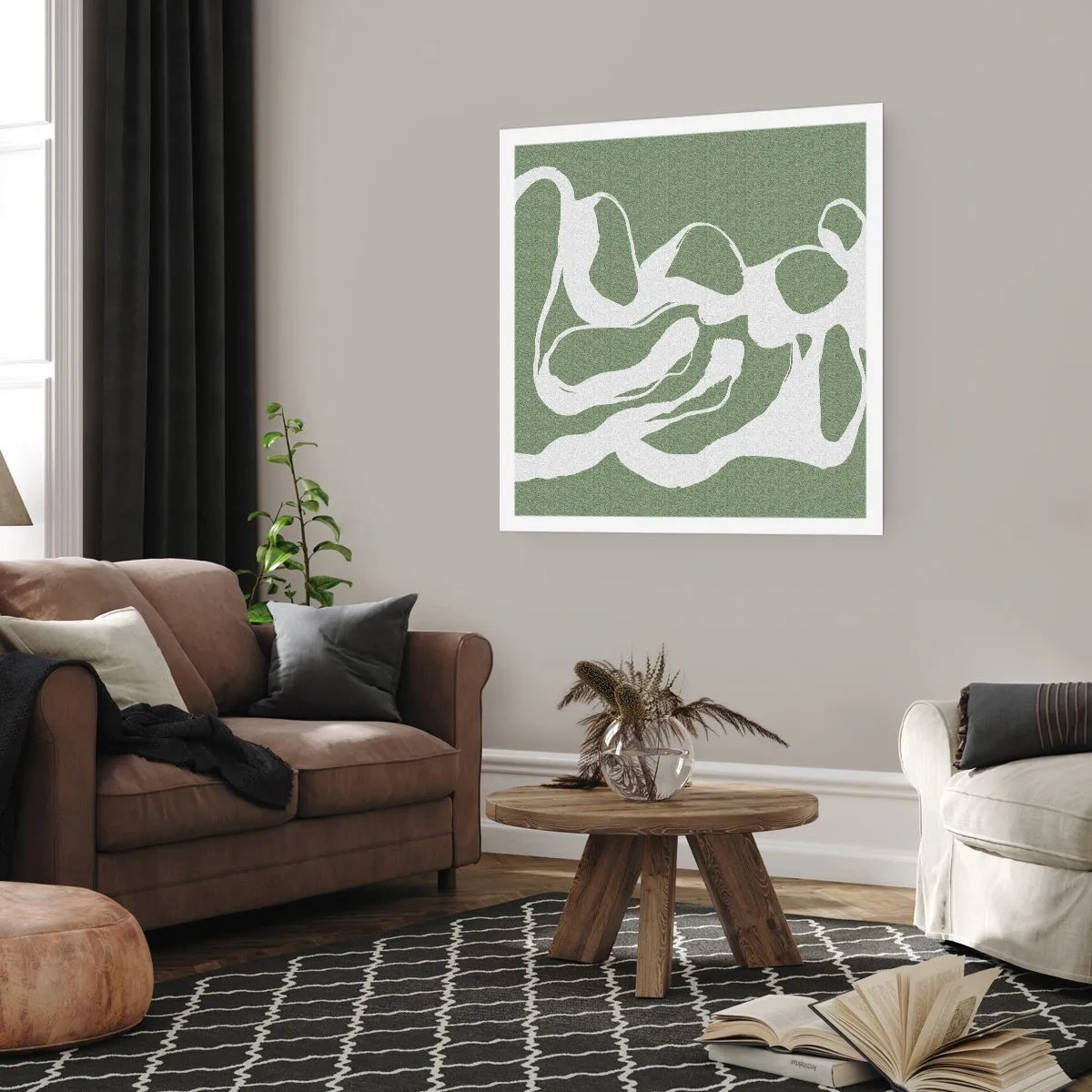 Plakát - Volání prostoru - 30x30 cm