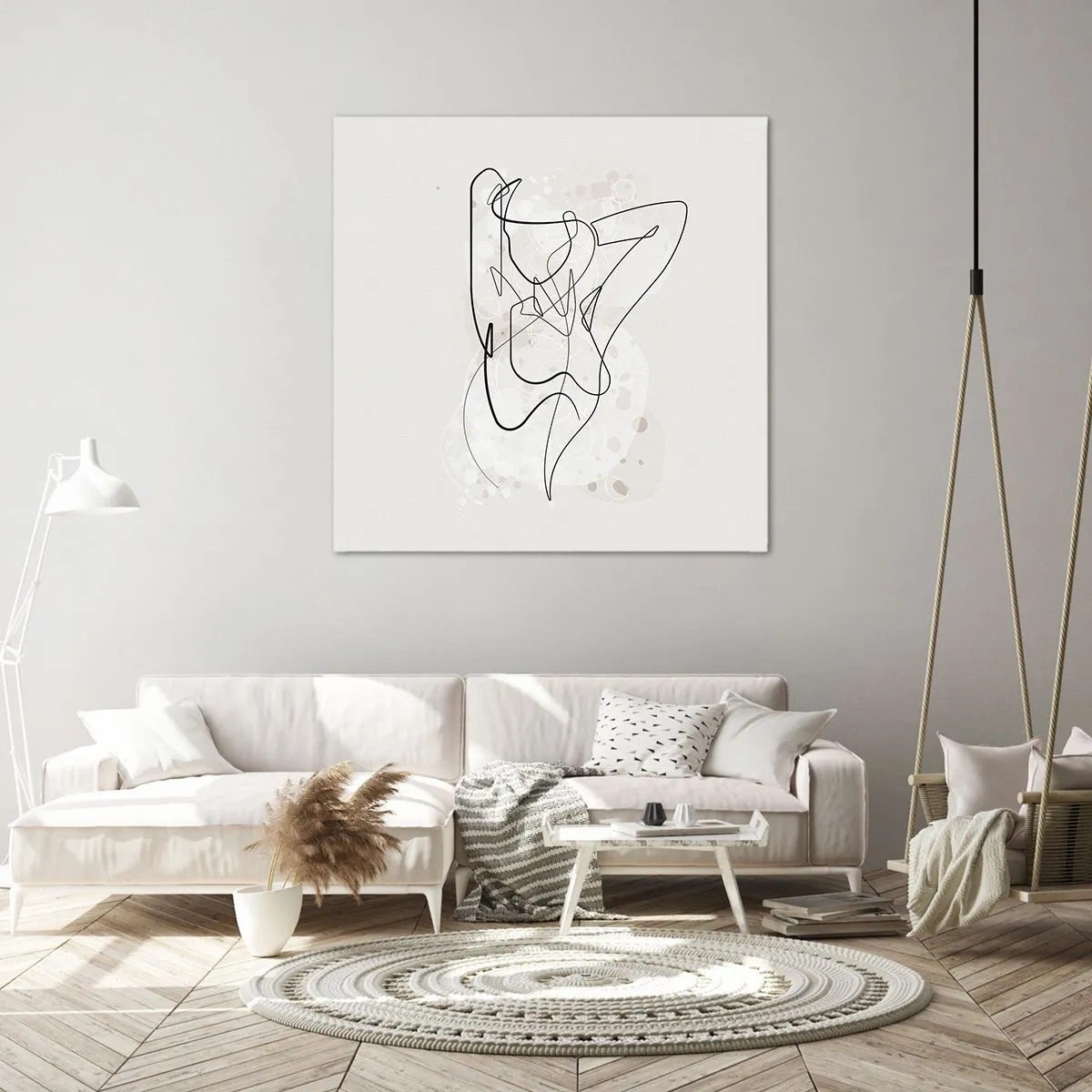 Obraz na plátně - Umění svádění - 30x30 cm