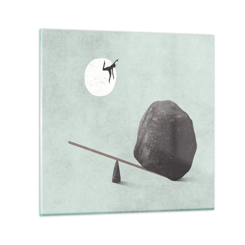 Obraz na skle - Splněný sen - 60x60 cm