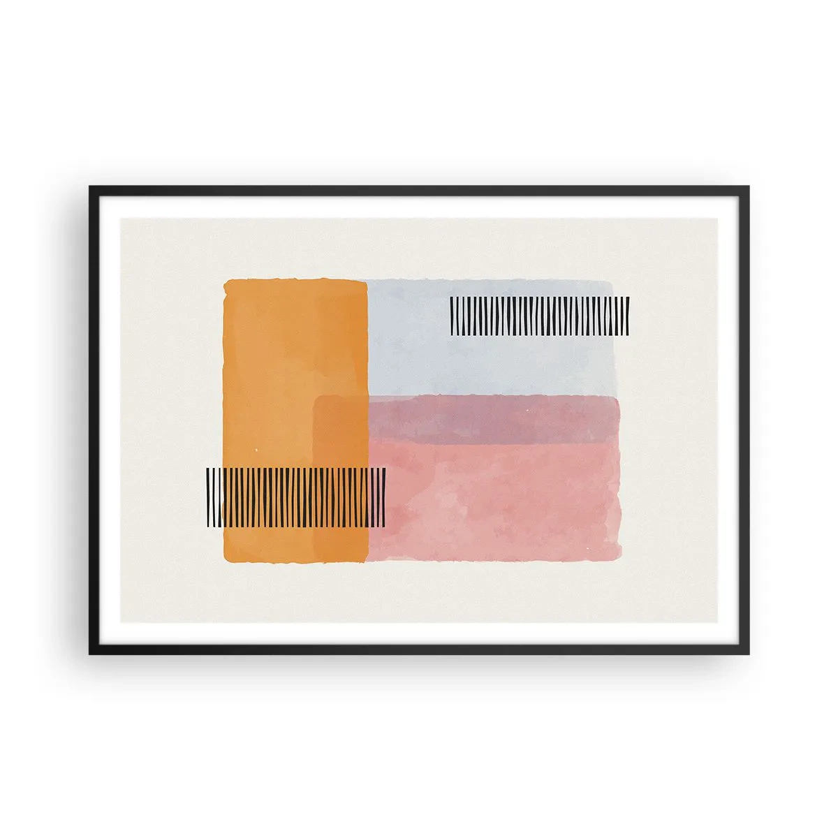 Plakát v černém rámu - Z rohu do rohu - 100x70 cm