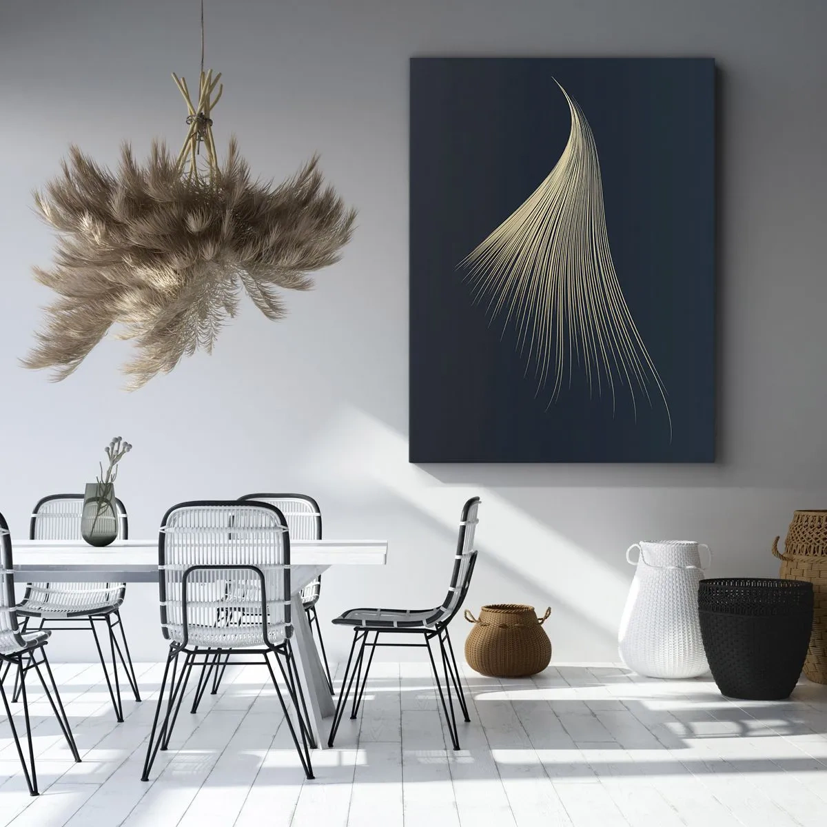 Obraz na plátně - Jako andělské vlasy - 55x100 cm