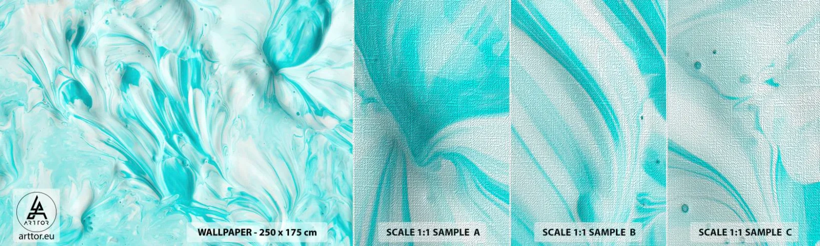 Vzor Fototapety Premium Canvas - Navždy spolu - Abstrakce, Kus, Boho - 100x30 cm