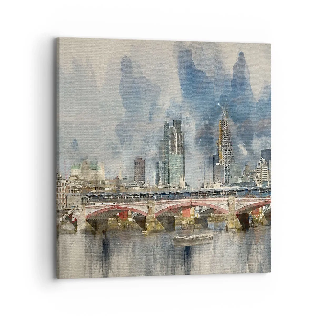 Obraz na plátně - Londýn v celé své kráse - 70x70 cm