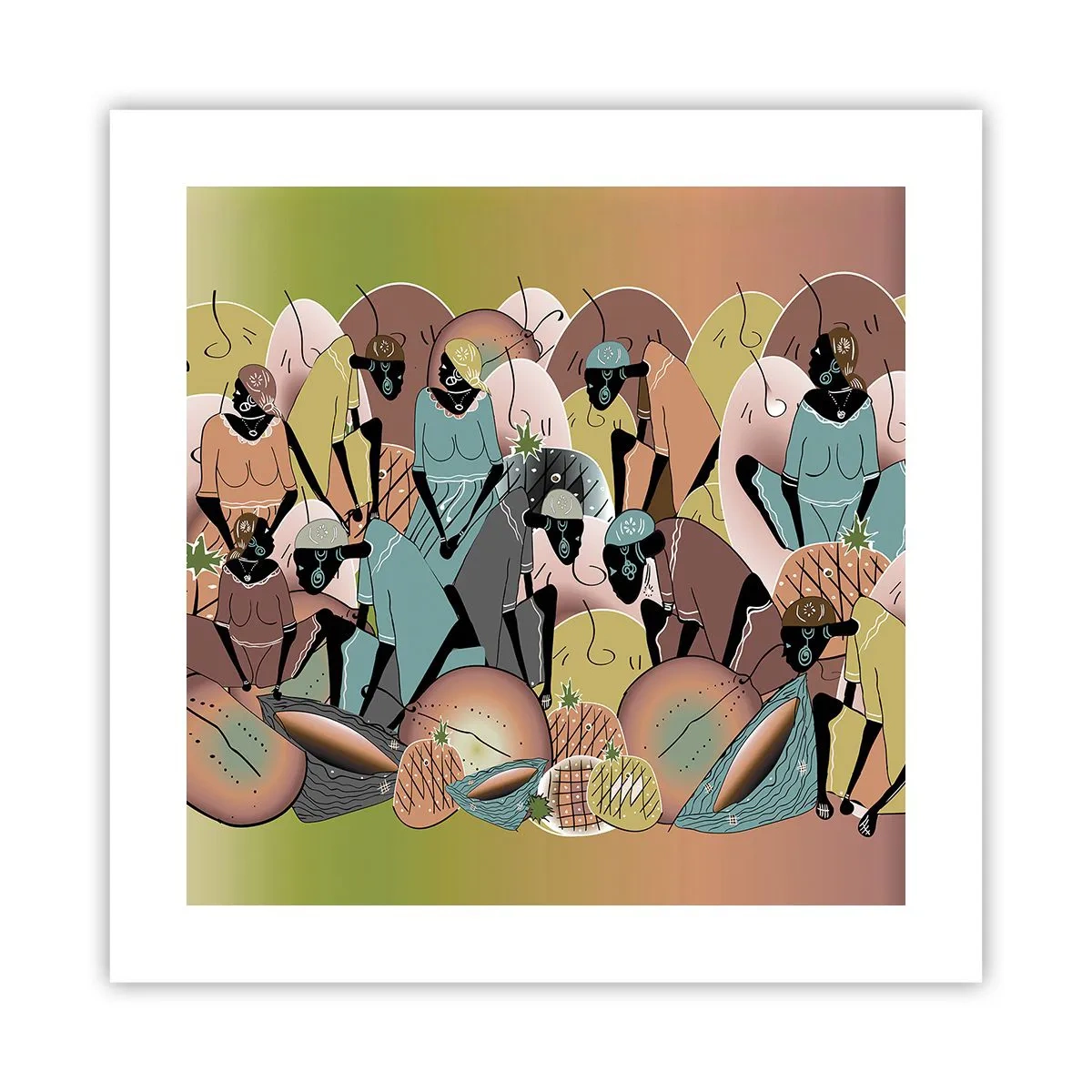 Plakát - Blíží se velký svátek - 40x40 cm