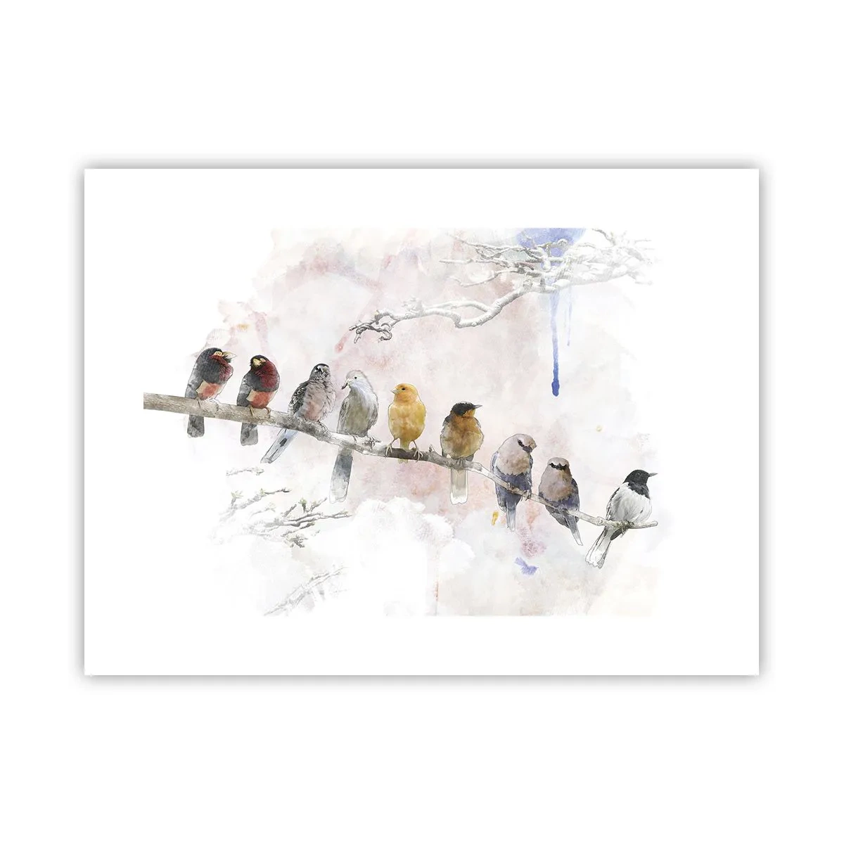 Plakát - Okřídlené setkání - 40x30 cm