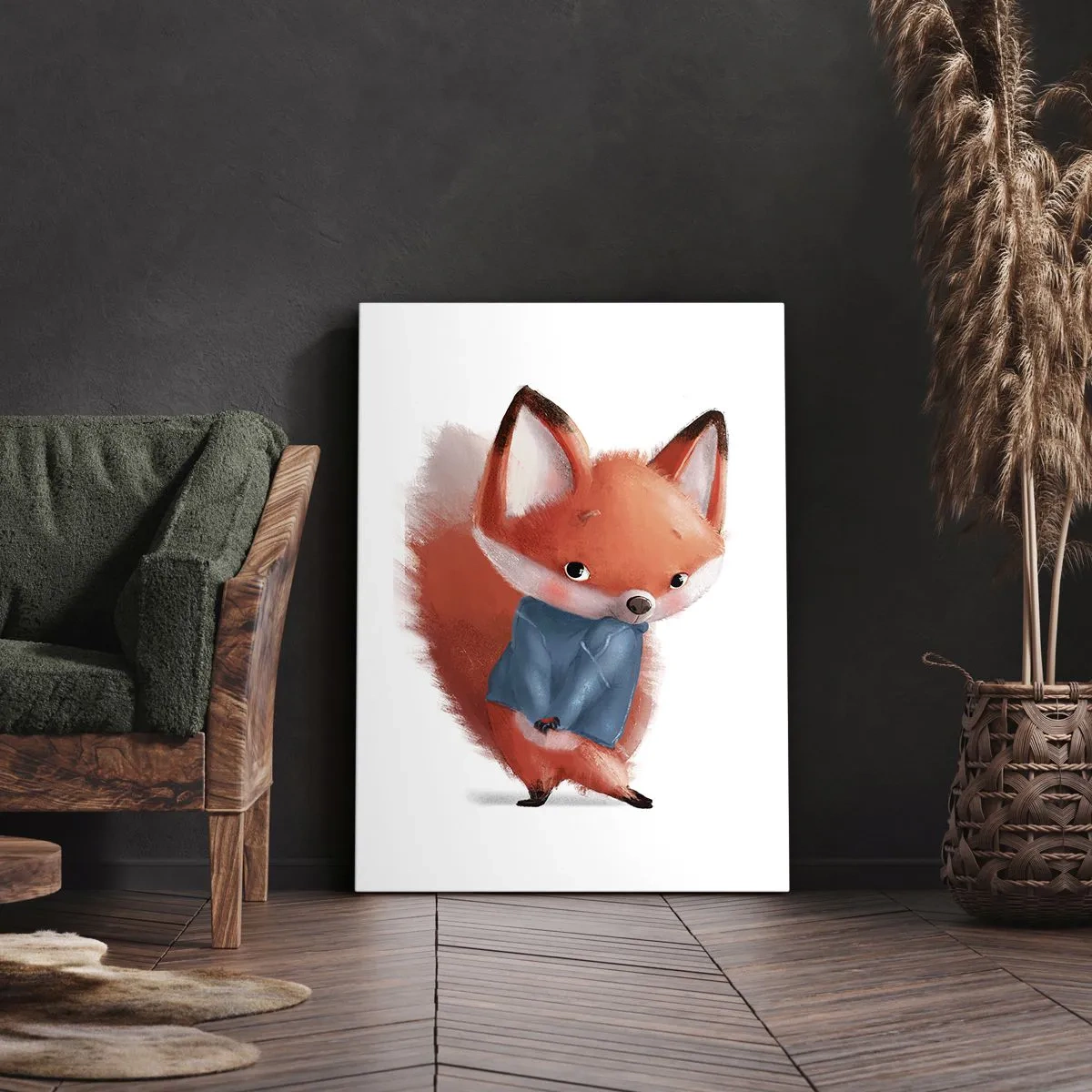 Obraz na plátně - Sluší mi to? - 50x70 cm