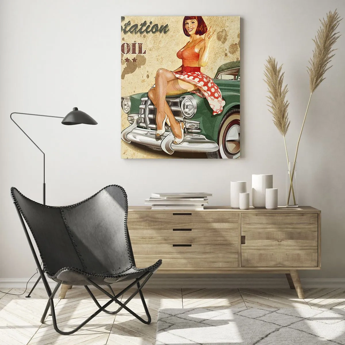 Obraz na skle - Skvělá 40. léta - 50x70 cm