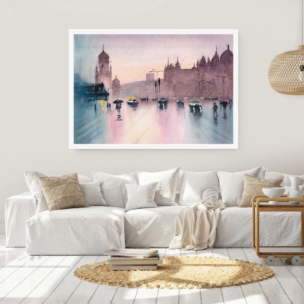 Plakát - V deštivém oparu - 91x61 cm