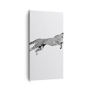 Obraz na plátně - Nejrychlejší duch lesa - 65x120 cm