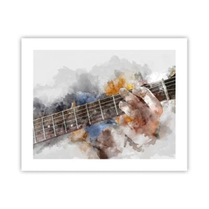 Plakát - Poezie mezi strunami - 50x40 cm