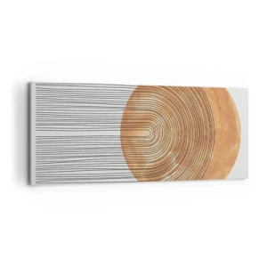 Obraz na plátně - Slunečná kompozice - 100x40 cm