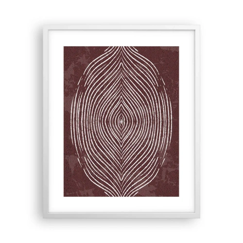 Plakát v bílém rámu - Prostor promlouvá - 40x50 cm