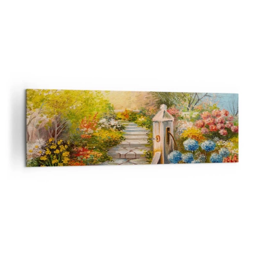 Obraz na plátně - V plném rozkvětu - 160x50 cm