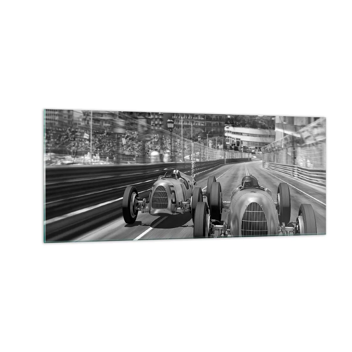 Obraz na skle - Kdysi dávno v Monte Carlu - 100x40 cm