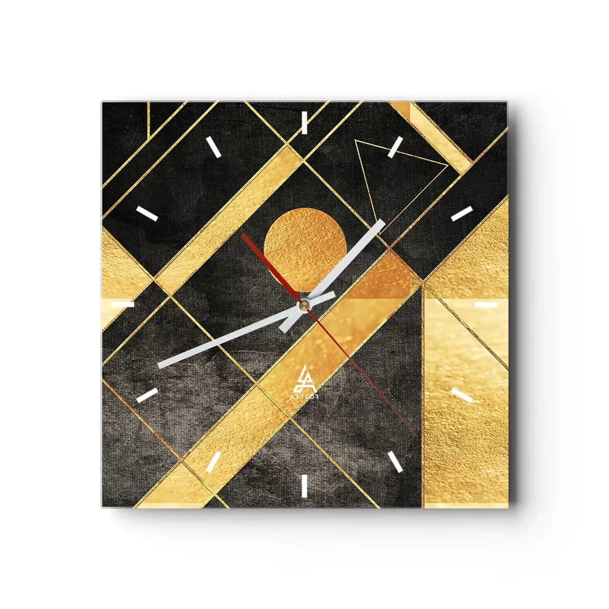 Nástěnné hodiny - Slunce pouště - 30x30 cm