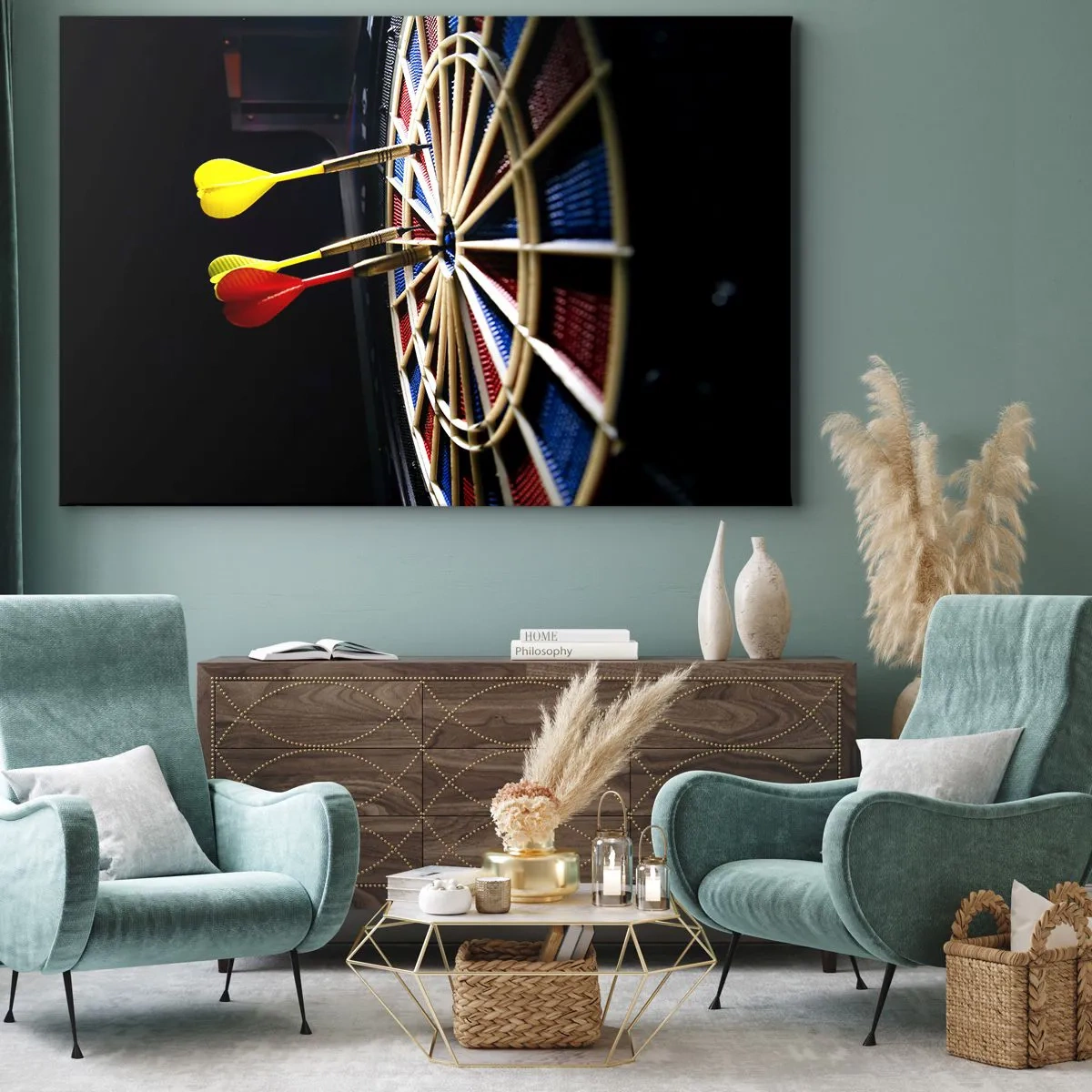 Obraz na plátně - Přesný zásah - 120x80 cm