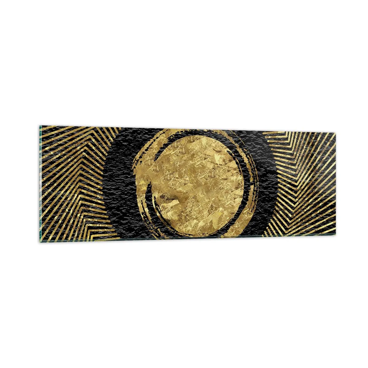 Obraz na skle - Glamour kompozice - 90x30 cm