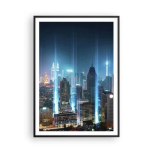 Plakát v černém rámu - Berlinským způsobem do nebe - 70x100 cm