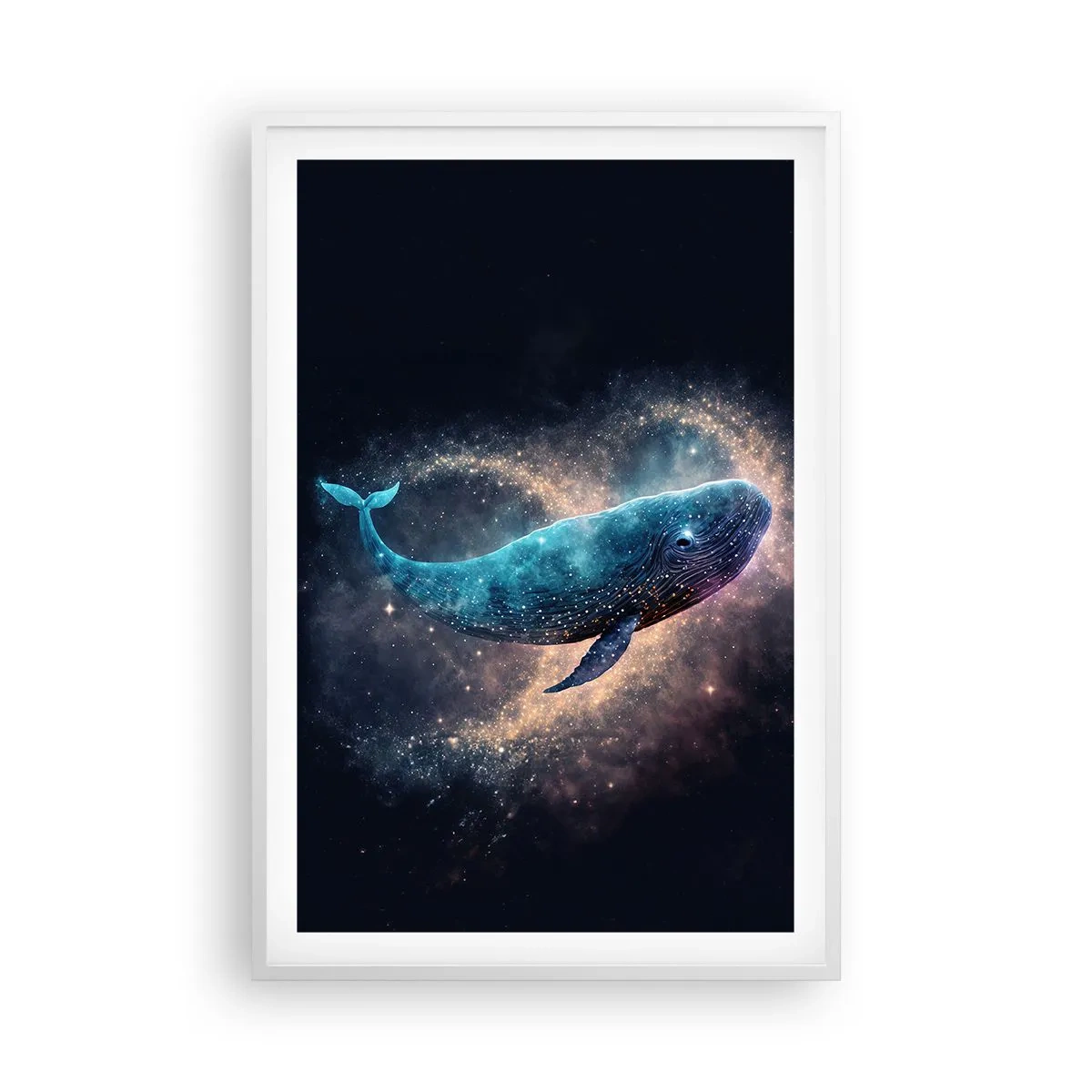 Plakát v bílém rámu - Je takový svět… - 61x91 cm