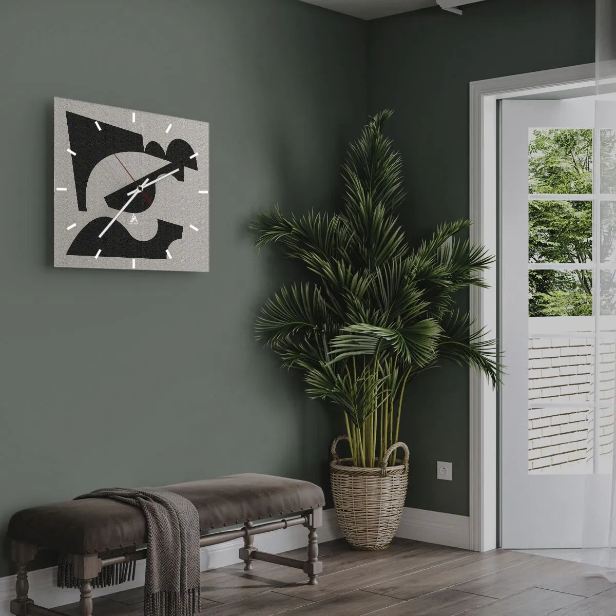 Nástěnné hodiny - K samostatnému ukládání - 40x40 cm