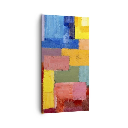 Obraz na plátně - Každý jiný, všechny barevné - 65x120 cm