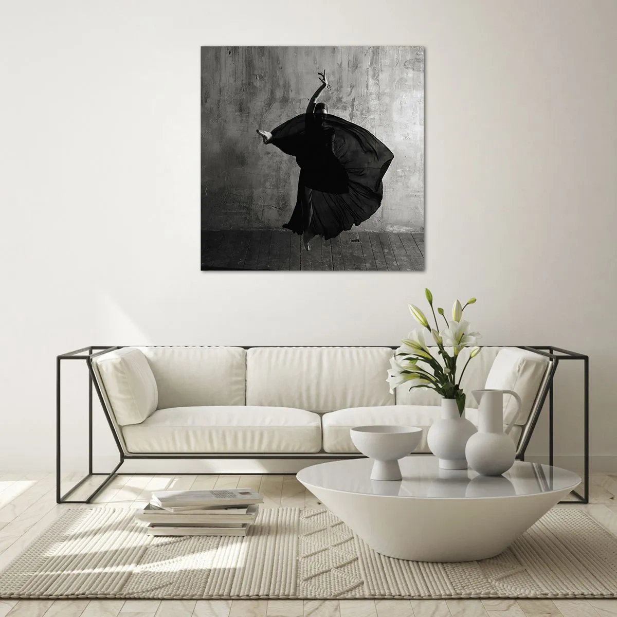 Obraz na skle - Plné vášně - 50x50 cm