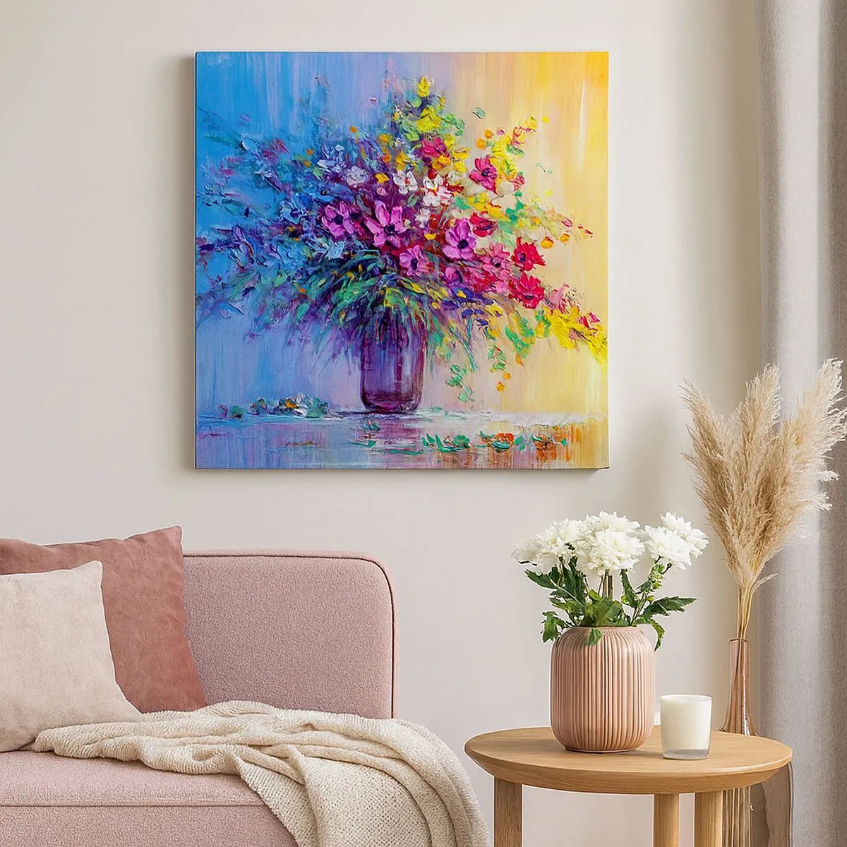 Obraz na plátně - Dar letní louky - 30x30 cm