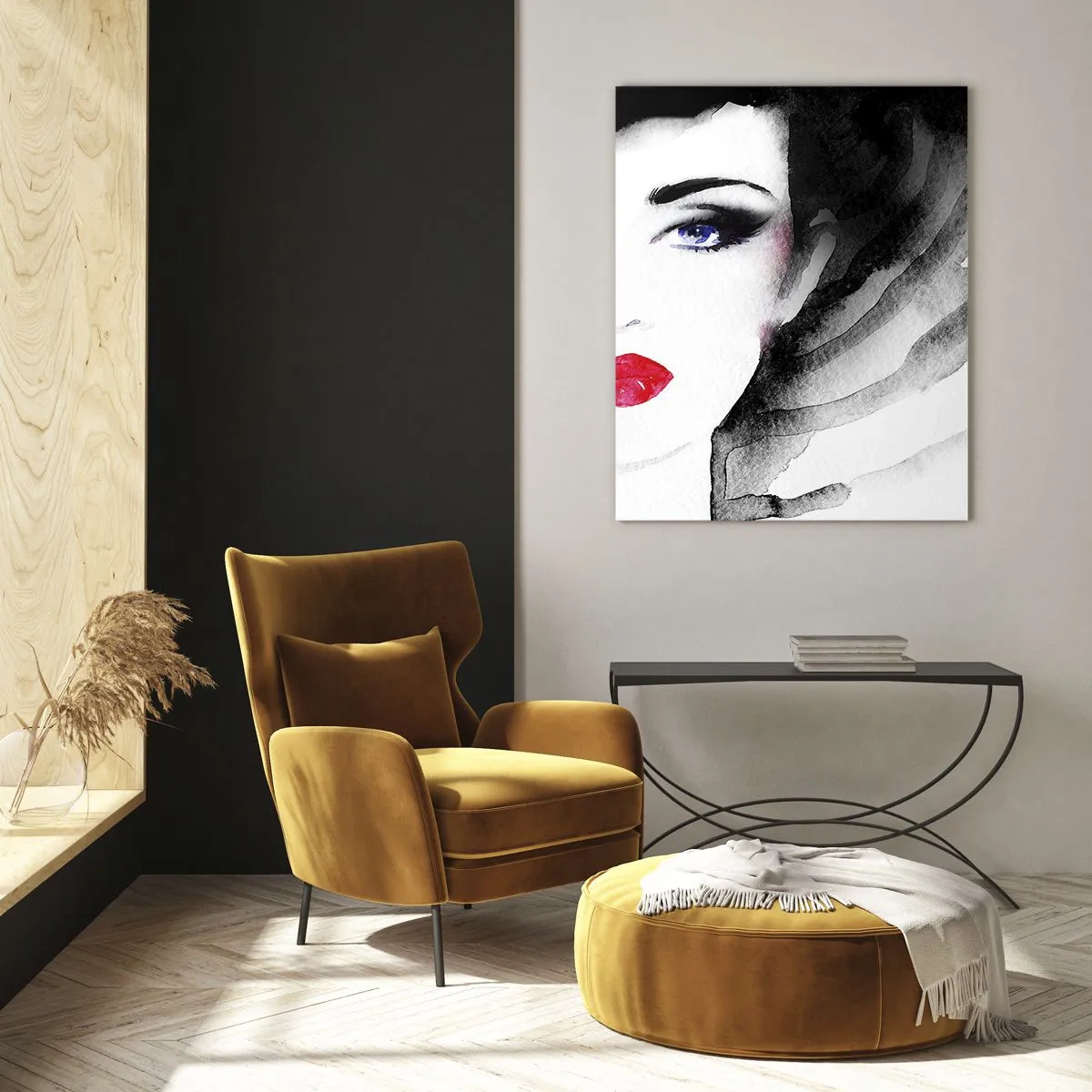 Obraz na skle - Odhání a přivolává - 50x70 cm
