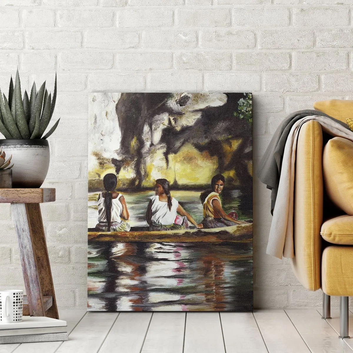 Obraz na plátně - V polynéském ráji - 50x70 cm