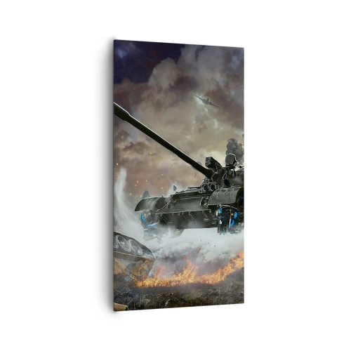 Obraz na plátně - Bitva je hrozná a krásná - 65x120 cm