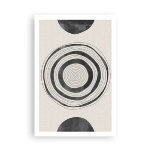 Plakát - Důležité je to, co je uprostřed - 61x91 cm