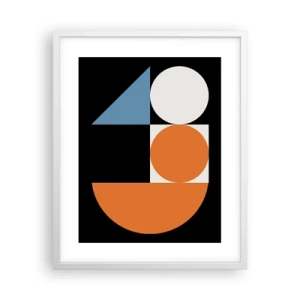 Plakát v bílém rámu - Figurínový systém - 40x50 cm