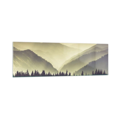 Obraz na skle - Za sedmero horami… - 160x50 cm