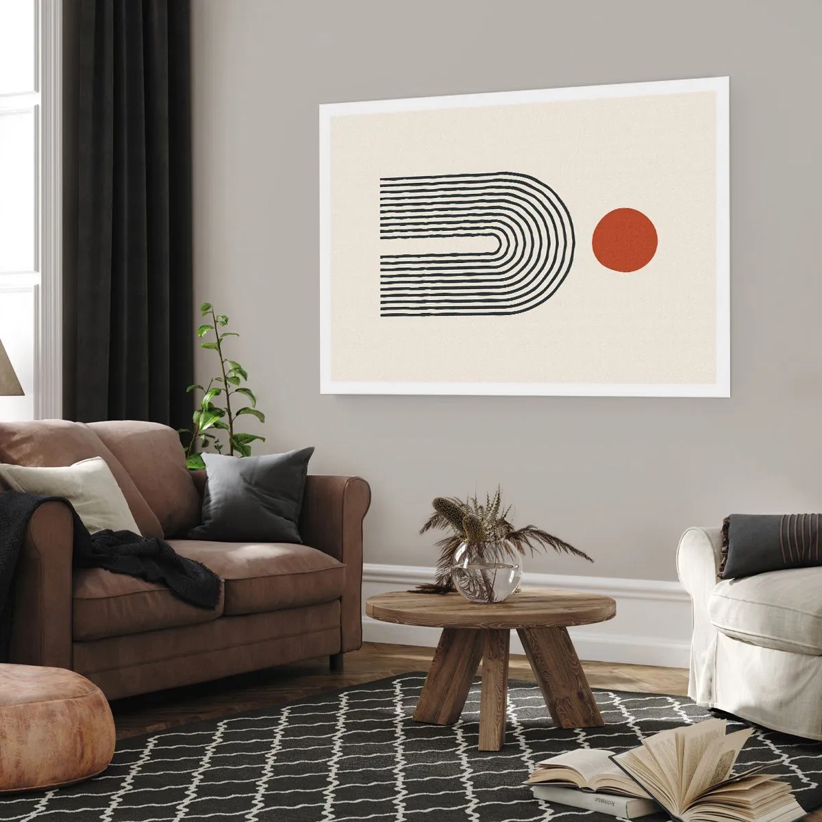 Plakát - Magnetismus tvarů a barev - 100x70 cm