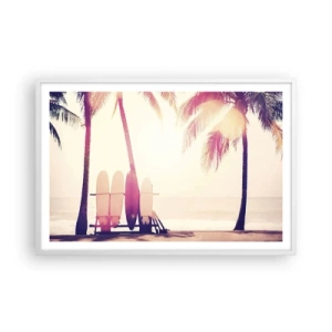 Plakát v bílém rámu - Bude to skvělý den - 91x61 cm