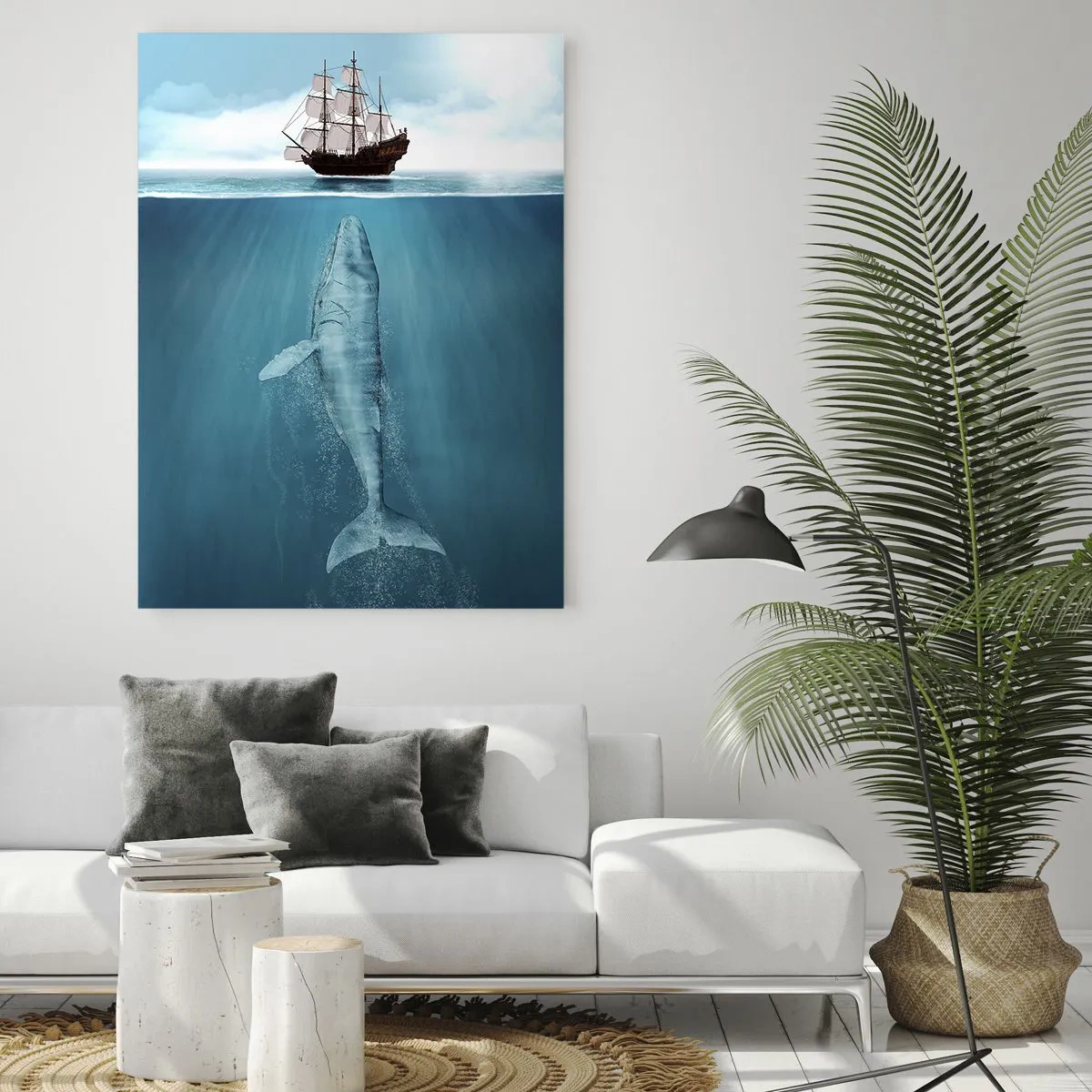 Obraz na skle - Lepší nevědět - 80x120 cm