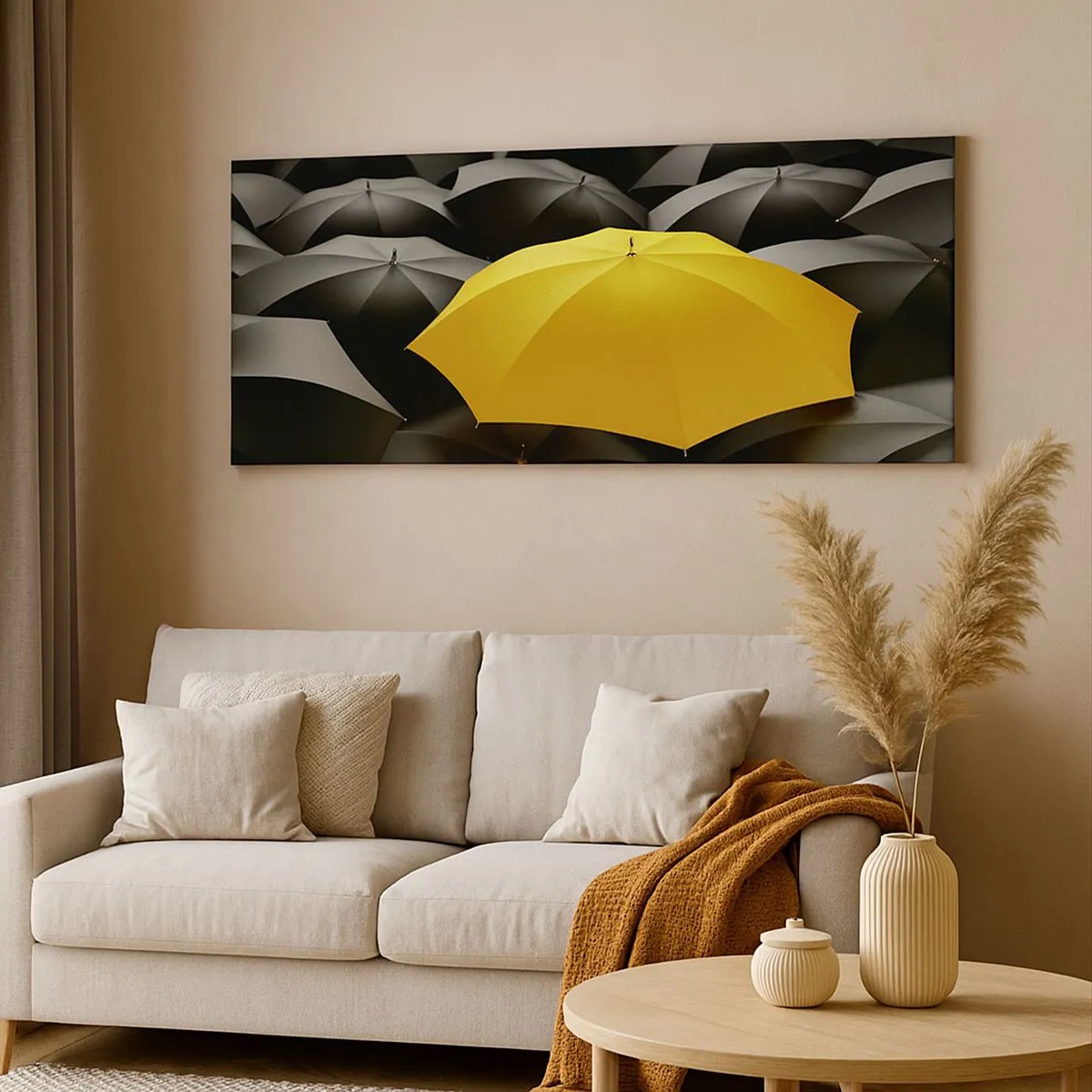 Obraz na plátně - Sbohem smutku - 100x40 cm