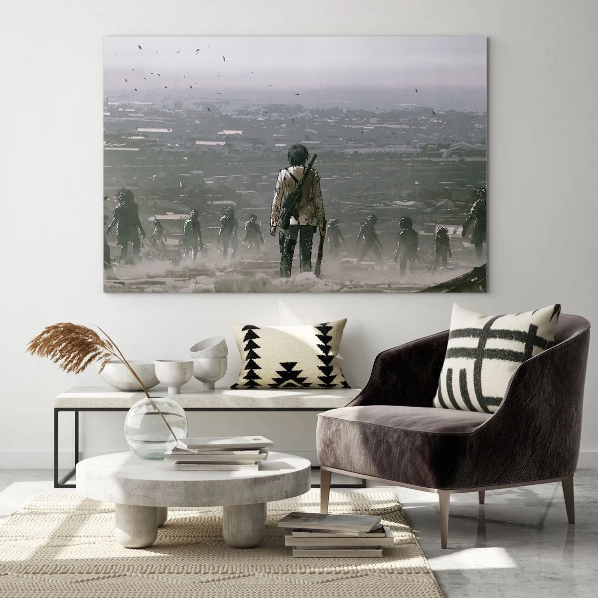 Obraz na skle - Poslední spravedlivý? - 100x70 cm