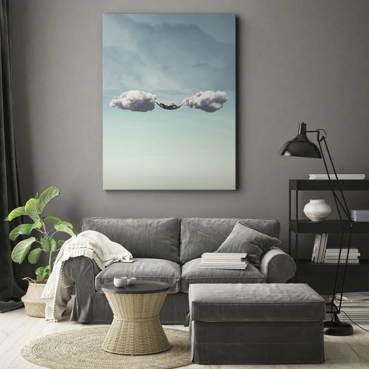 Obraz na plátně - Blaženost okamžiku - 50x70 cm