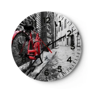 Nástěnné hodiny - Skutečná krása nestárne - 40x40 cm