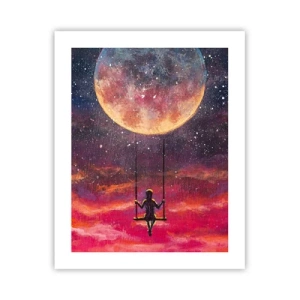 Plakát - Stavět si vzdušné zámky - 40x50 cm