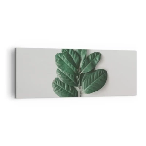 Obraz na plátně - Kresba samotné přírody - 140x50 cm