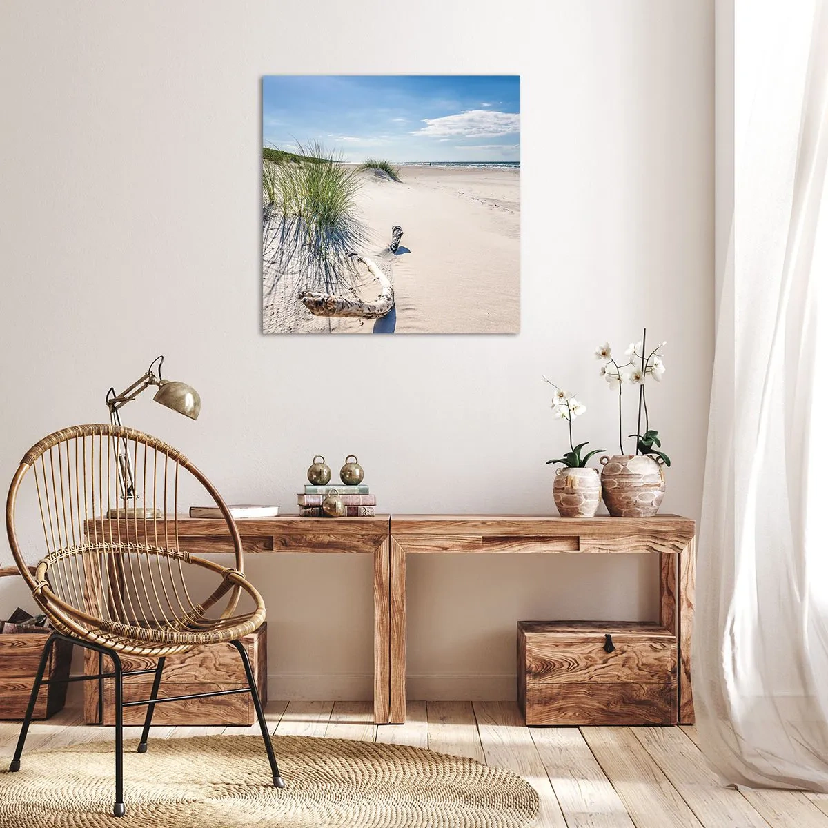 Obraz na plátně - Nejkrásnější? Baltská - 50x50 cm