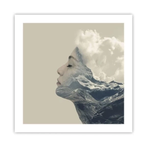 Plakát - Krása živlů - 50x50 cm