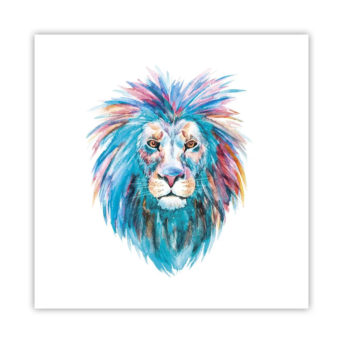 Plakát - Elektrizující aura - 60x60 cm