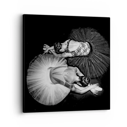 Obraz na plátně - Jin a jang – dokonalá rovnováha - 40x40 cm