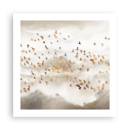 Plakát - Je čas… - 50x50 cm