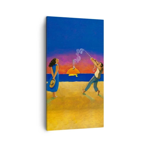 Obraz na plátně - Více než hvězda z nebe - 45x80 cm
